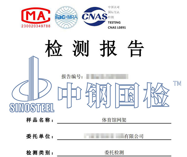 網(wǎng)架檢測(cè)報(bào)告