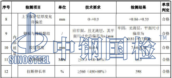 橋梁板式橡膠支座檢測結果